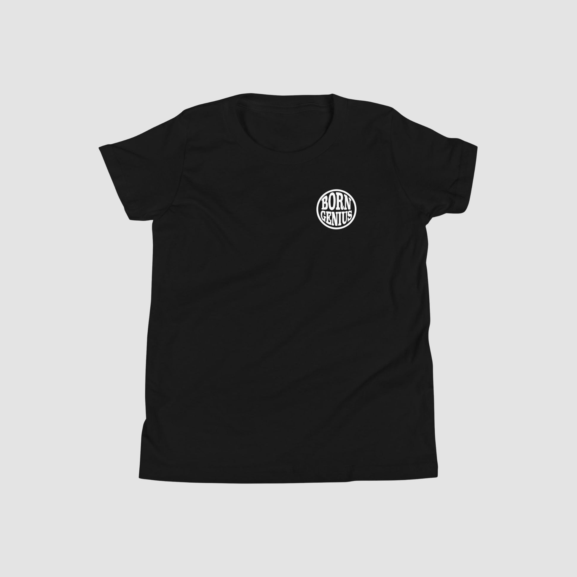 Born Genius Youth Tee – Black