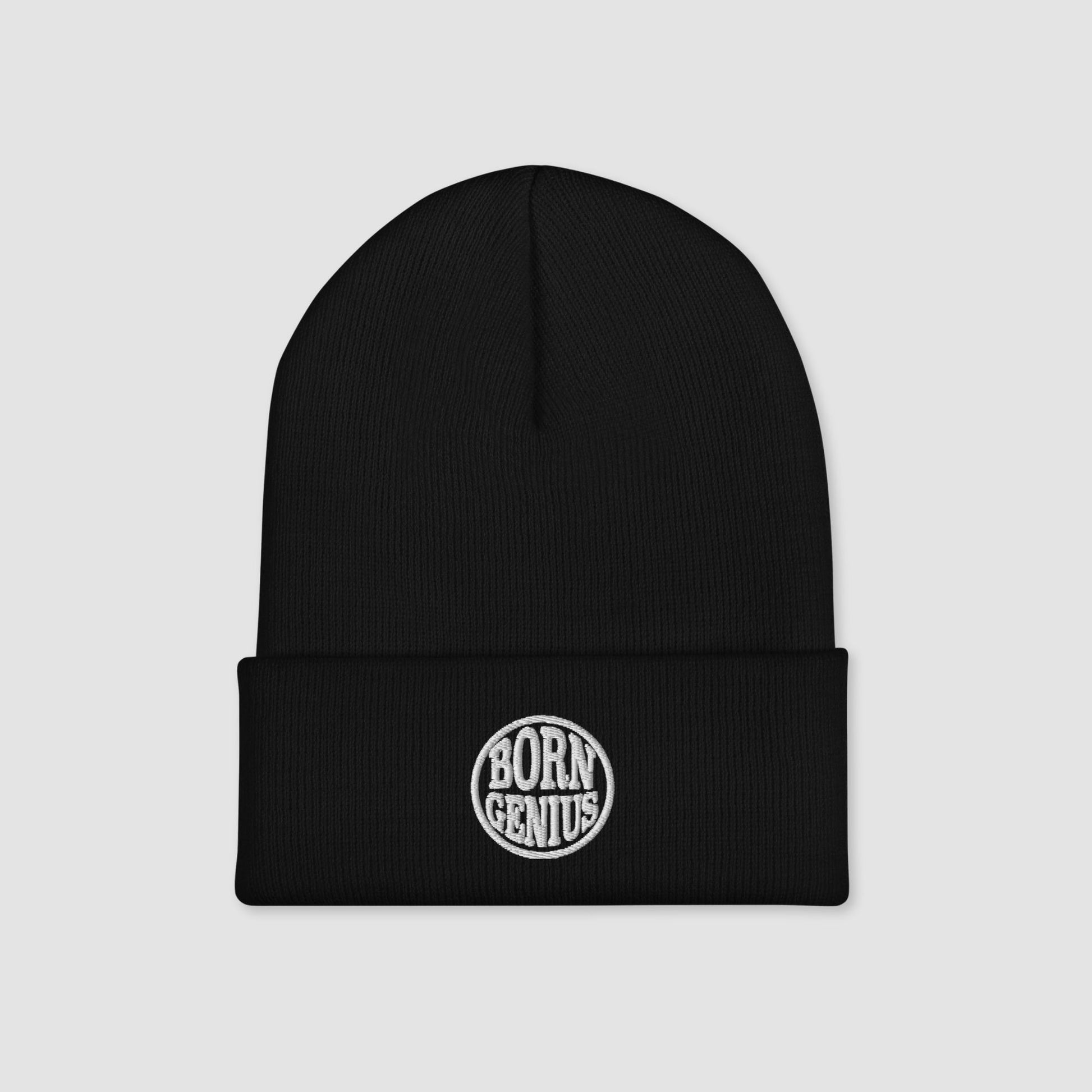 Born Genius Cuffed Beanie