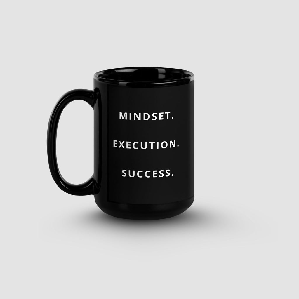 Bold Start Mug – Black