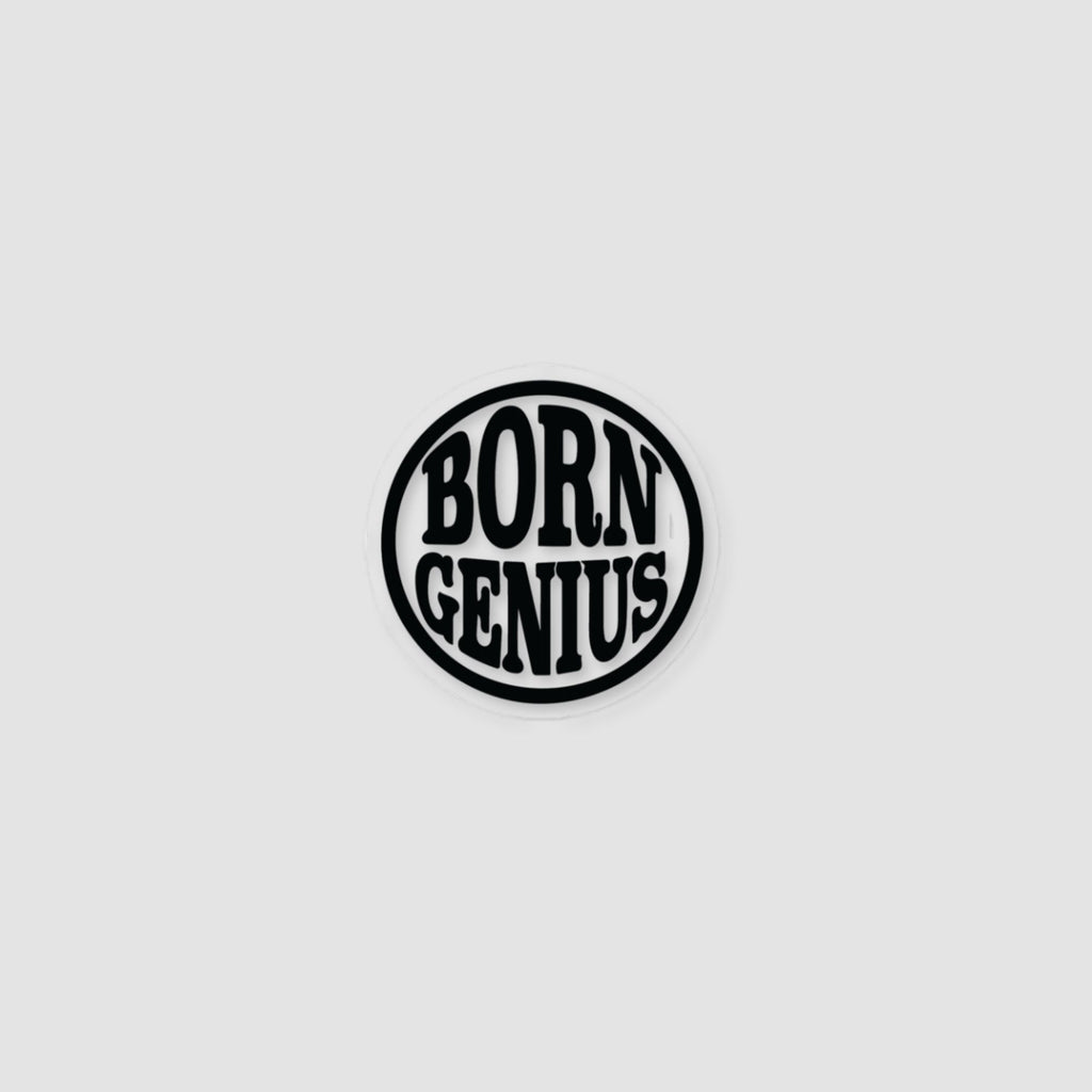 Born Genius Bubble-Free Sticker