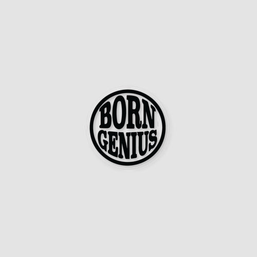 Born Genius Bubble-Free Sticker