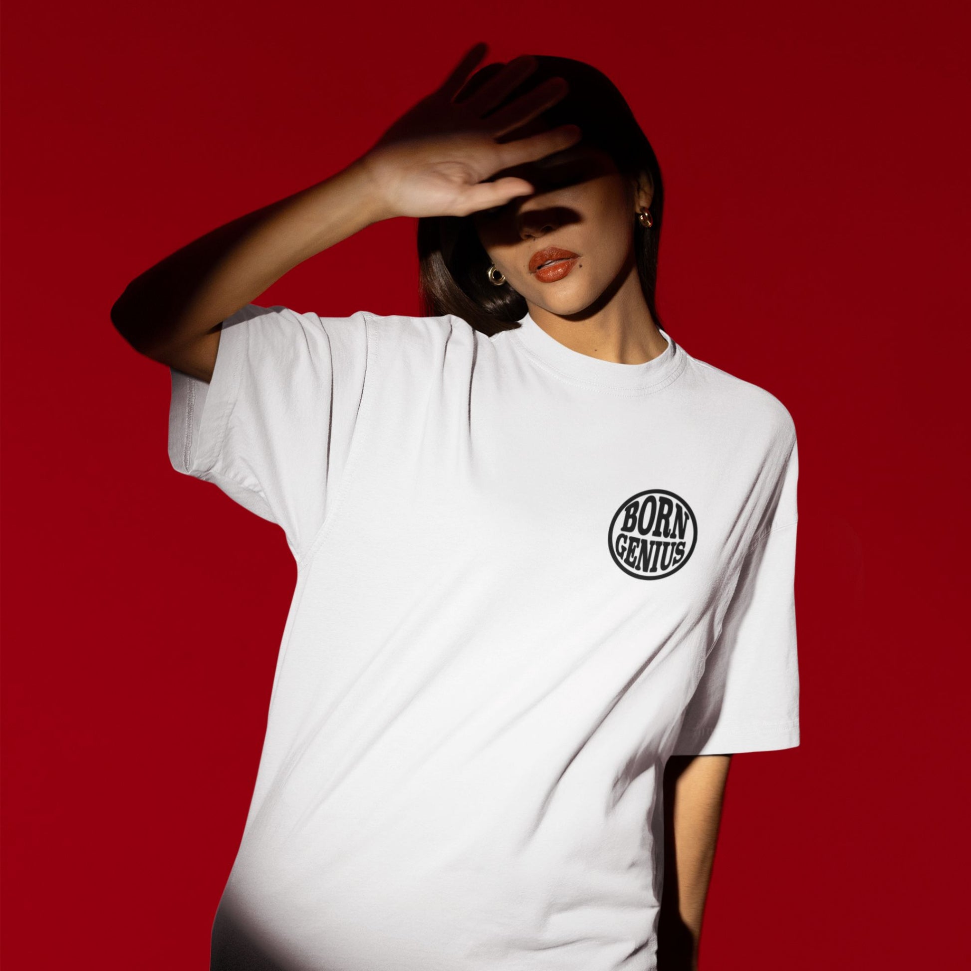 Born Genius Classic Tee – White