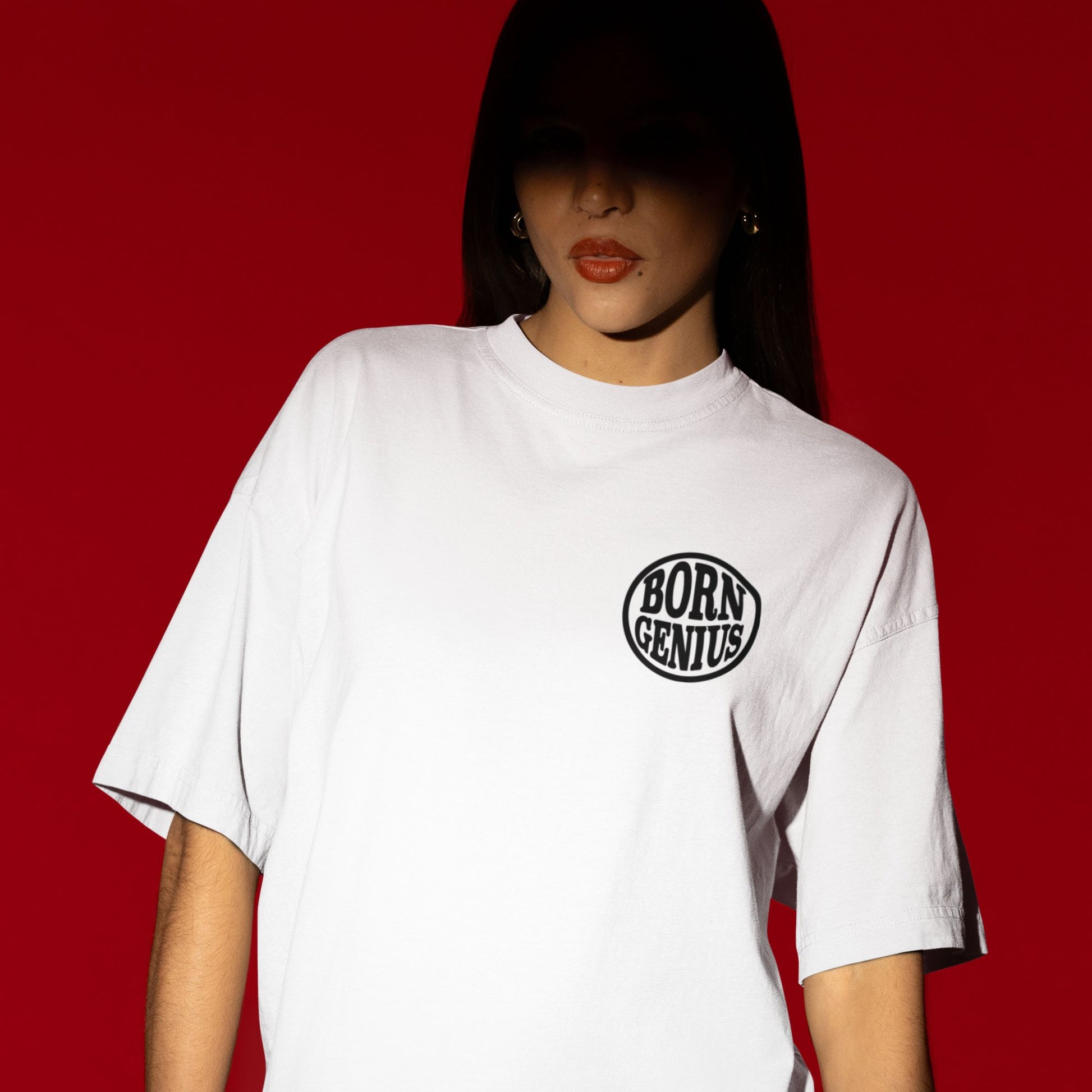 Born Genius Classic Tee – White