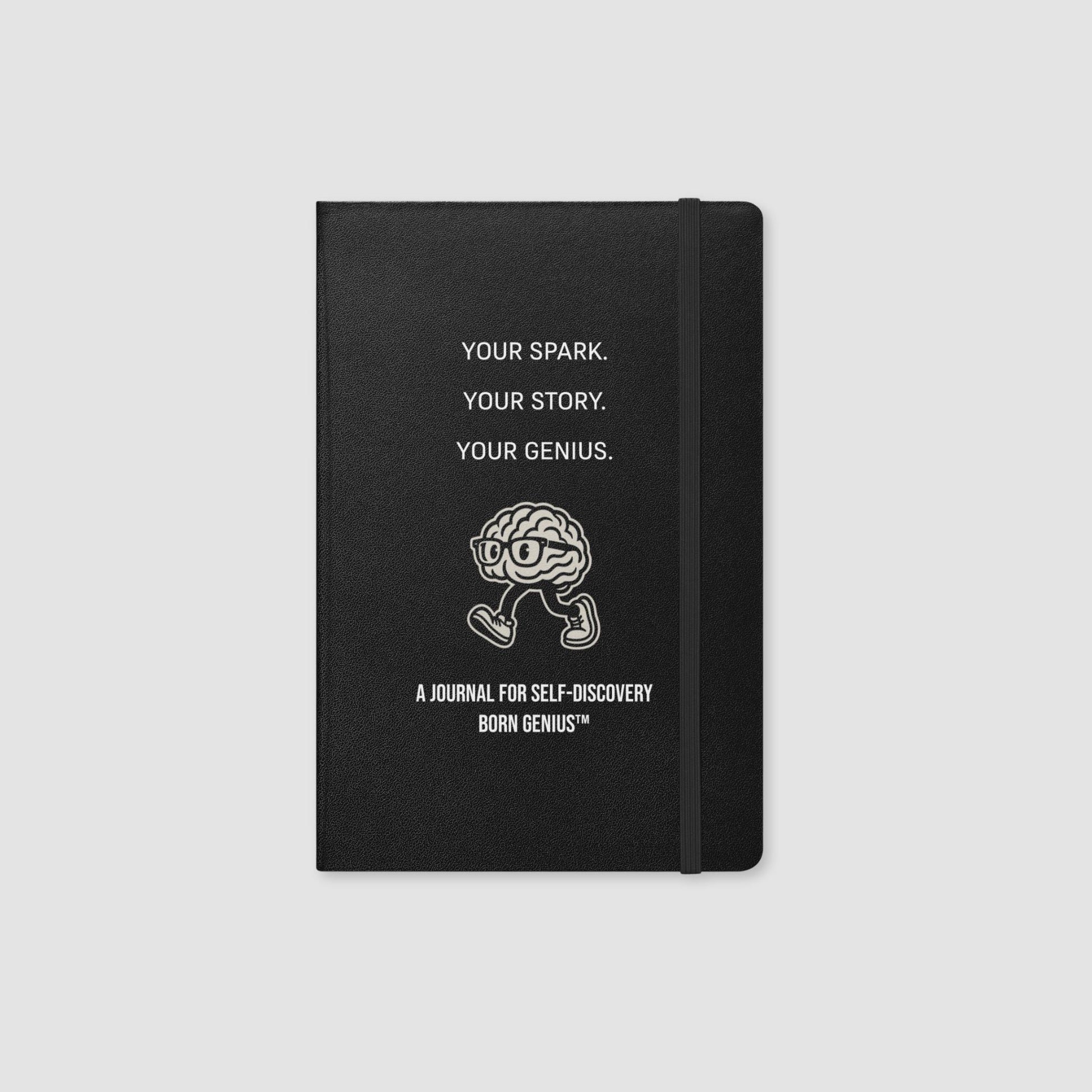 Hardcover bound notebook